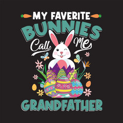 easter card with bunny