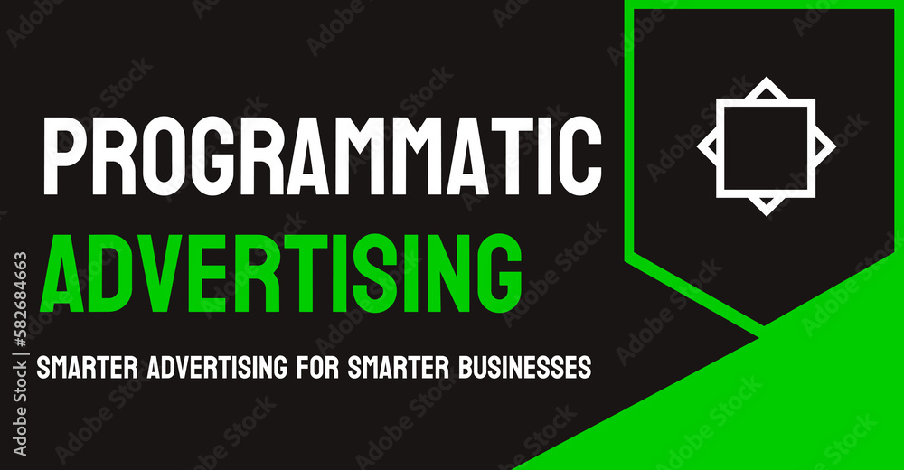Poster Programmatic Advertising - Automated digital advertising targeting specific audiences.