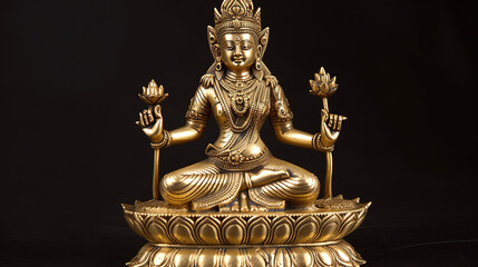 Hindu Goddess Lakshmi - Goddess of wealth and fortune