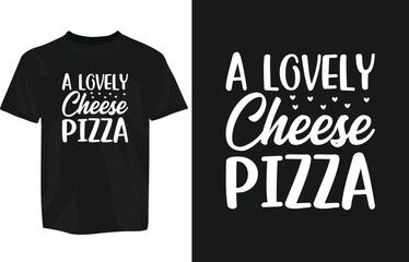 Pizza Typography design for tshirt, mug, sticker, fast food pizza typography design