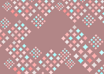 花をイメージしたキラキラ背景素材