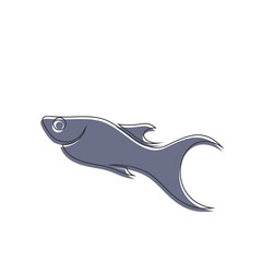 fish silhouette icon