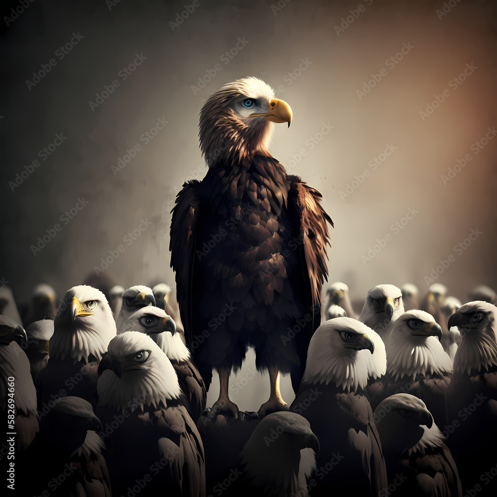 Canvas Prints Eagle Business Concept