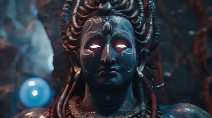 Hindu God Shiva - Destroyer and transformer