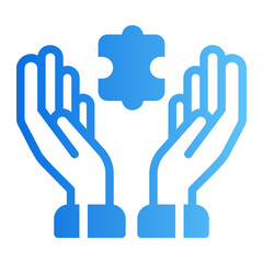 mental health gradient icon