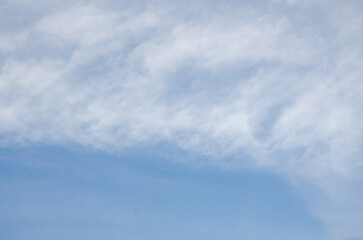In the evening  there is a beautiful sky