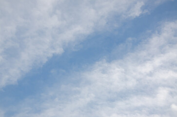 In the evening  there is a beautiful sky