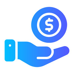 investment gradient icon