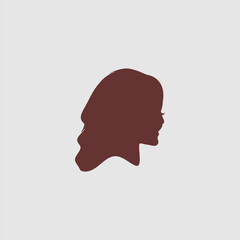 Head Silhouette Vector