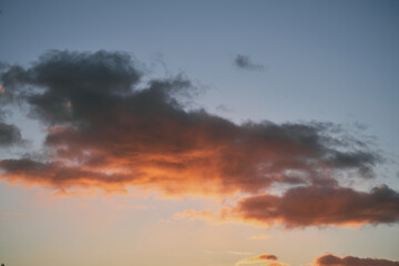 dreamy sky natural background. nature abstract image use for sky replacement.