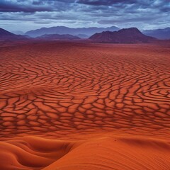 Mysterious realistic highly detailed Spring desert Landscape That Inspires Wanderlust with depth k quality