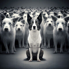 Dog Business Concept