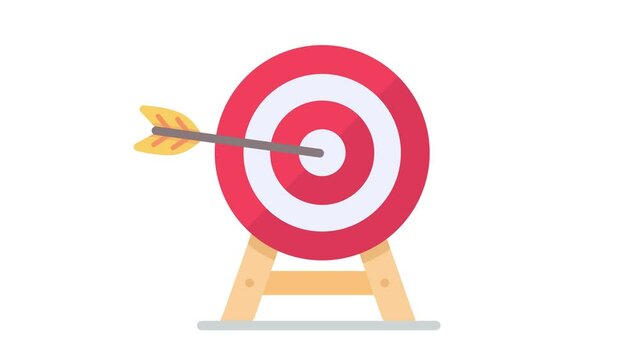 an arrow that hits the target Marketing ideas for business growth