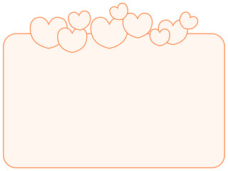 하트 프레임 일러스트