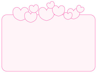 하트 프레임 일러스트