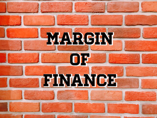 Margin of finance 
