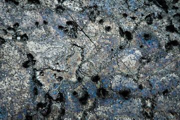 Galena texture. macro detail texture background. close-up raw rough unpolished semi-precious gemstone