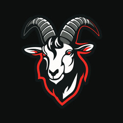 goat logo vector