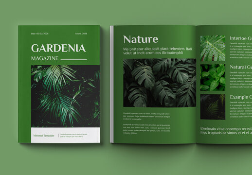 Gardenia Magazine Layout