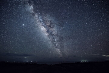 沖縄県小浜島で撮影した天の川