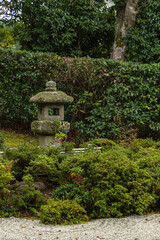 日本　京都府京都市にある金福寺の庭園