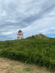 Fototapeta na wymiar lighthouse in the distance