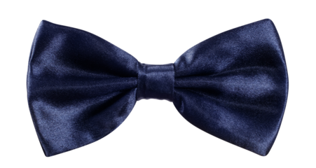 Dark blue elegant bowtie cut out