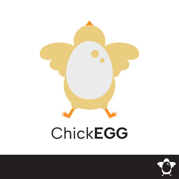 Chick Egg Logo