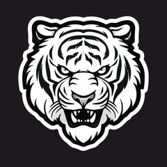 white tiger esport logo 