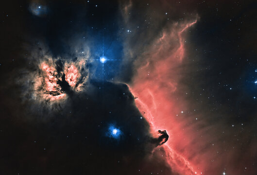 Nebulosa Fiamma e Testa di Cavallo