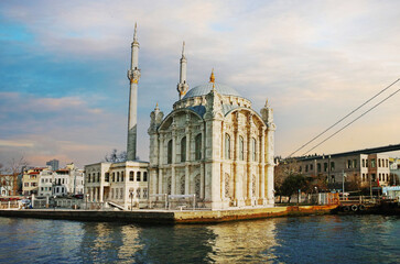Fototapeta na wymiar view of the blue mosque