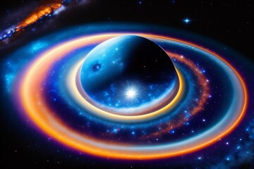 Fototapeta premium planet in space