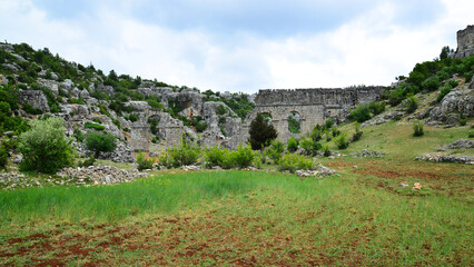Fototapeta na wymiar Olba Ancient City - Mersin - TURKEY