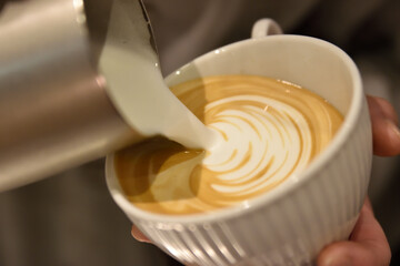 ラテアート、フリーポア。