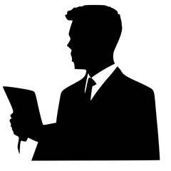 black and whtie of icon shape