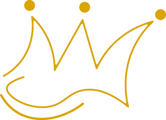 Fototapeta premium crown element