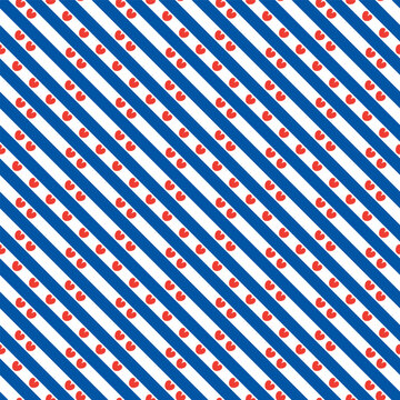 friesland pattern. geometric texture. heart background. vector illustration. dress, jersey, tablecloth, print, book cover, wrapping paper, decoration, banner and etc