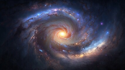 Spiral Galaxy | Generative AI Image