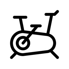 Editable indoor bike vector icon. Part of a big icon set family. Perfect for web and app interfaces, presentations, infographics, etc