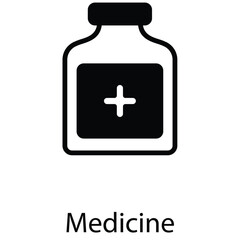 Medicine icon design stock illustration