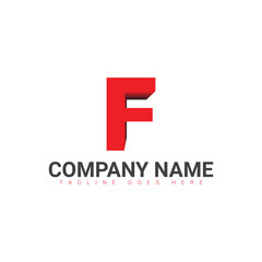 f logo, f letter logo design