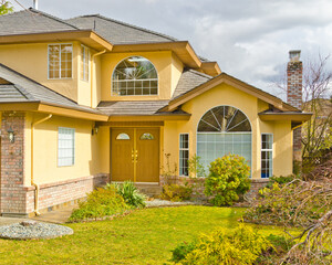 Luxury house in Vancouver, Canada.