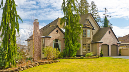 Luxury house in Vancouver, Canada.