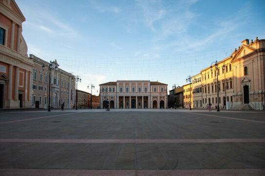 Senigallia Piazza del Duomo -  Piazza Garibaldi
