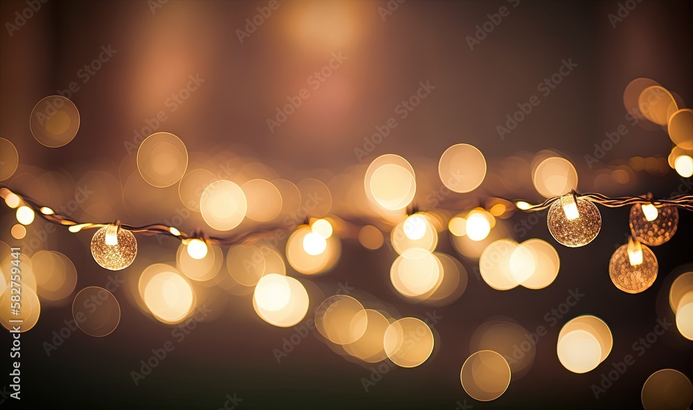 Poster a string of lights that are on a string of lights that are on a string of lights that are on a strin