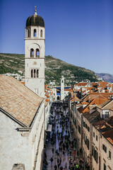 Fototapeta premium Old town of Dubrovnik city, Croatia 
