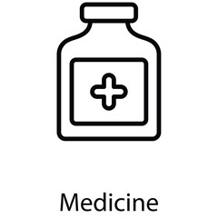 Medicine icon design stock illustration