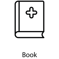 Book icon design stock illustration