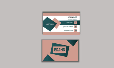 Related your business and profitable for your business This is modern creative card corporate business card  modern abstract business card template professional designer card clean business card 
