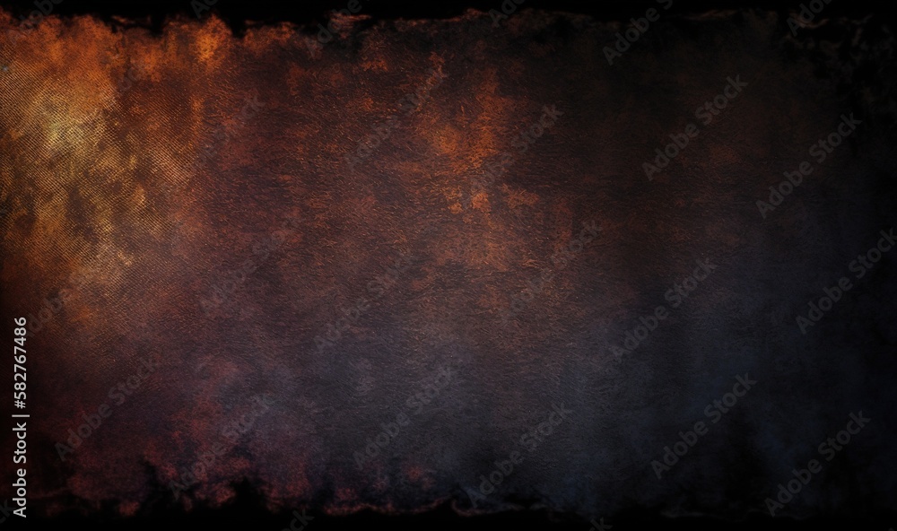 Poster a black and orange background with a black background and a black background with a white border and
